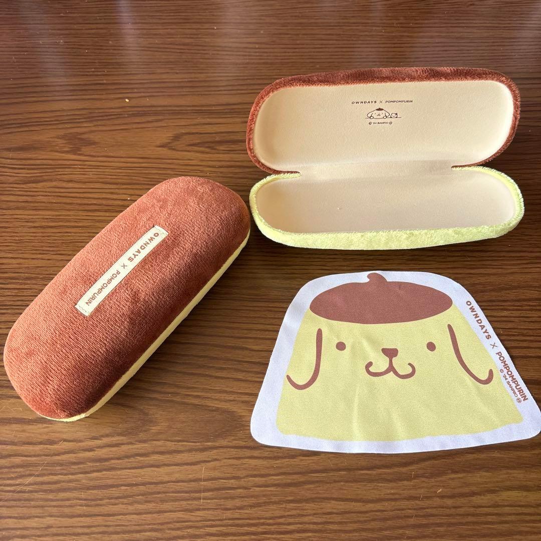 OWNDAYS×ポムポムプリン コラボメガネケース