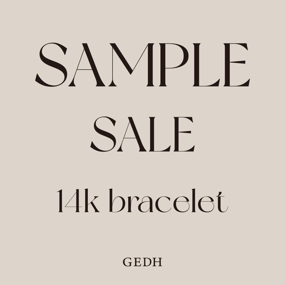 14k 팔찌 샘플 세일