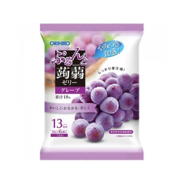 오리히로 곤약젤리 파우치 포도(6개입)