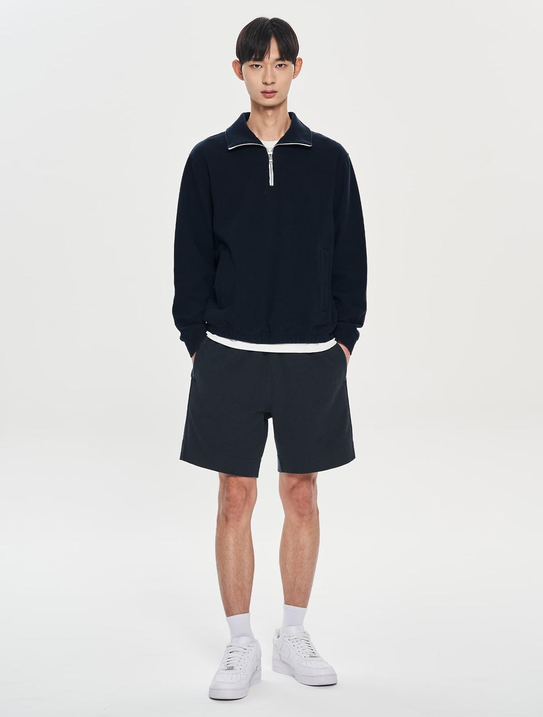 Men Surf Terry Allons Short Pants - Basalt