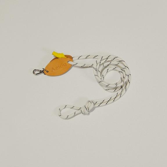 Aeiou Color Nylon Strap (L) with Vegetable Label Cookie and Cream (Yellow)
