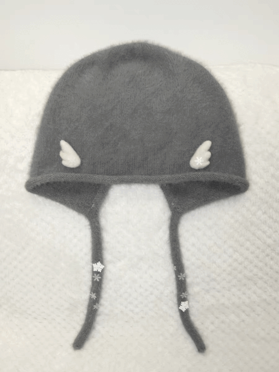 Snow wings beanie / 스노우 윙 날개 비니