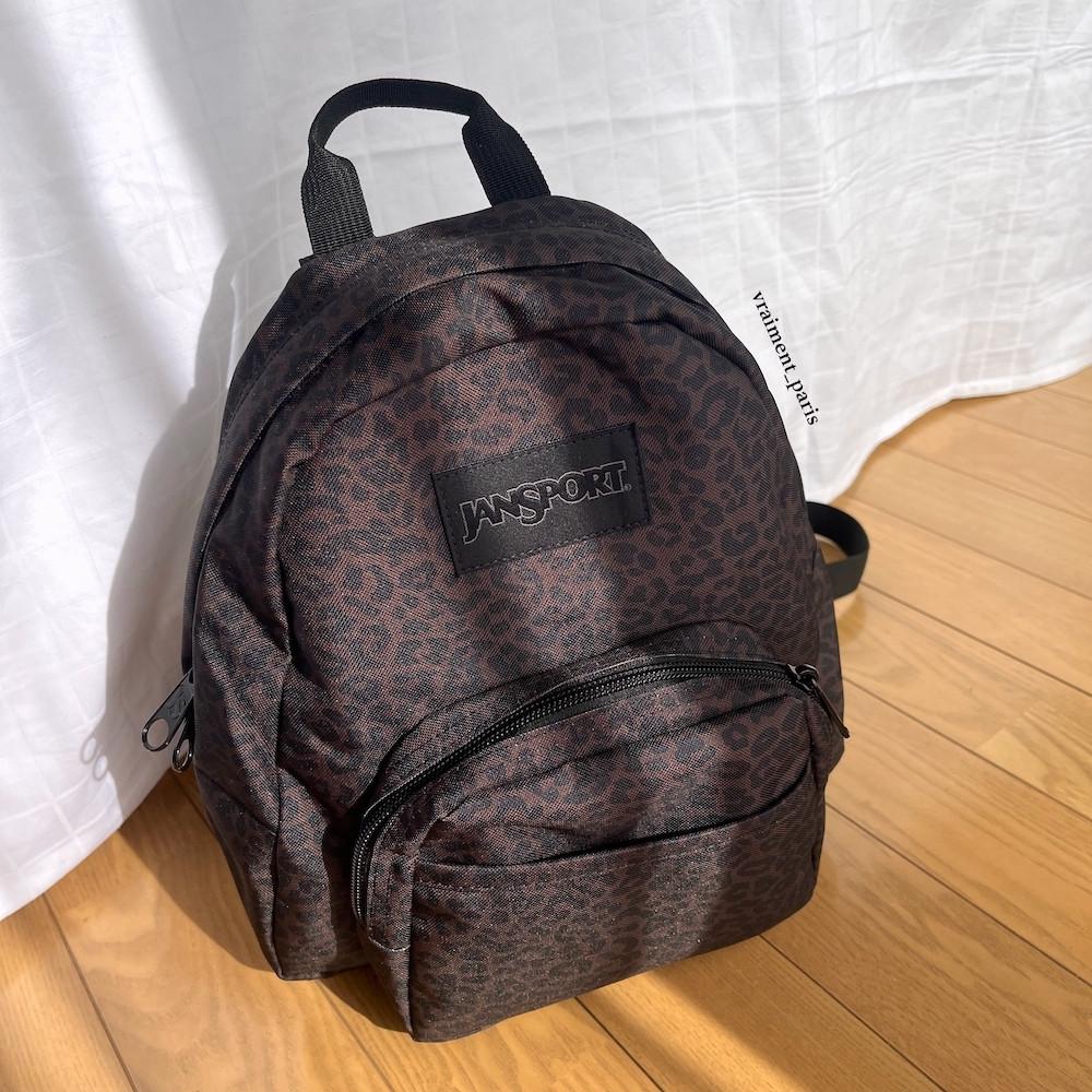 [특별판/ 레오파드] 잔스포츠 하프파인트 미니 백팩  JANSPORT HALF PINT