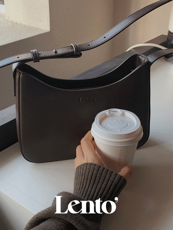 slowand - #LENTO. Classic hobo bag - 6 color