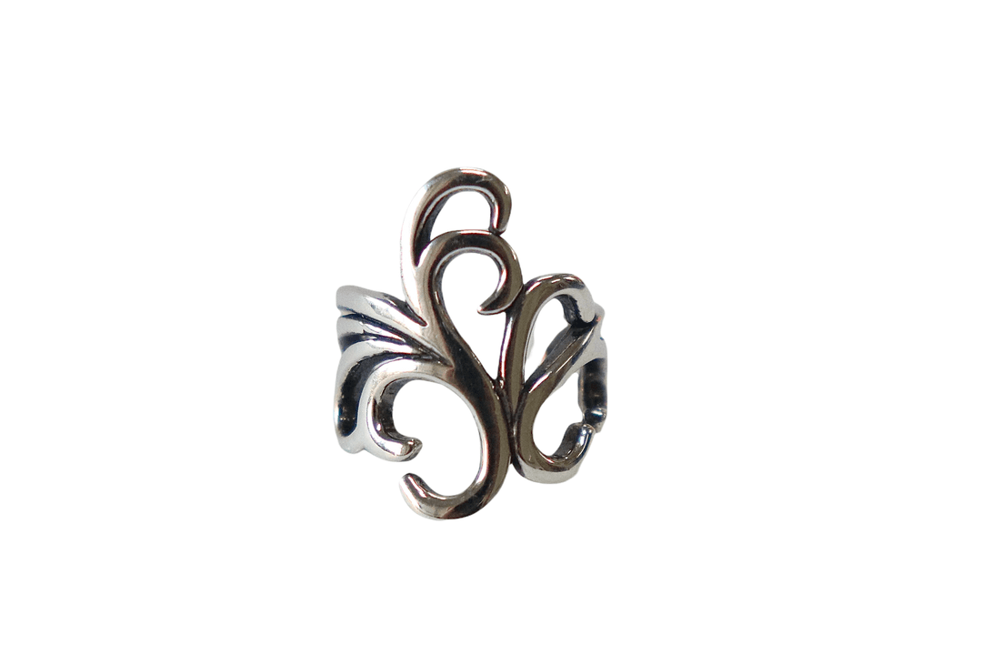 Curved pattern ear cuff