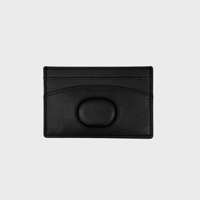 EGGSHELL COMPACT WALLET_BLACK