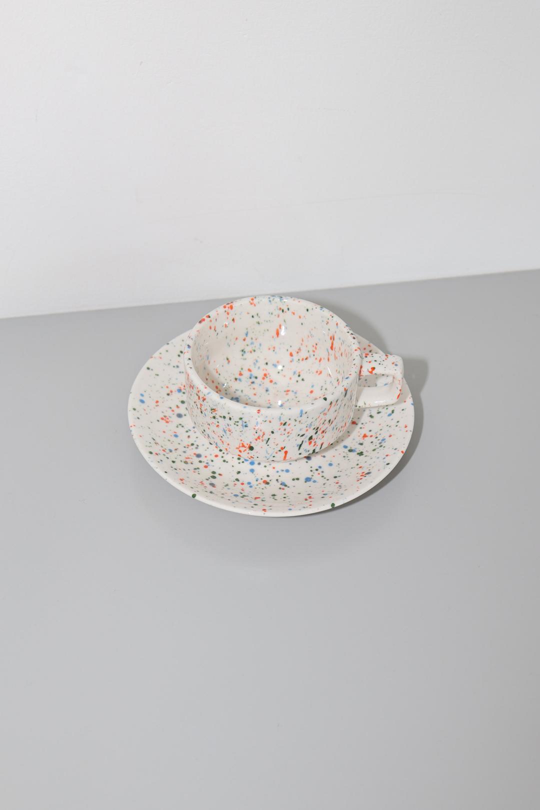 rain mug&saucer set