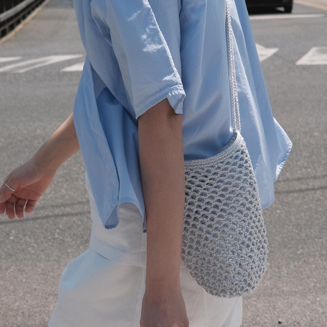 TIDE MINI NET BAG PALE BLUE