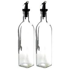 시노글라스 그레이 오일병 블랙, 500ml, 2개