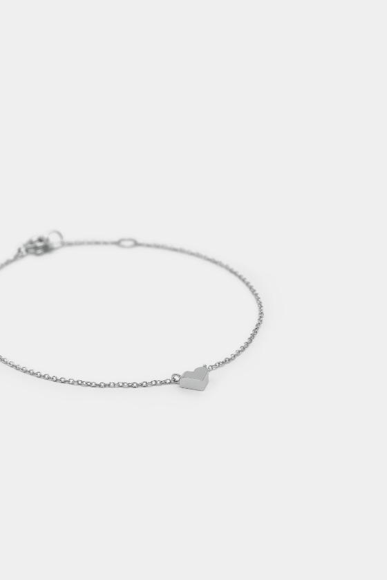 Twin heart bracelet - fixed