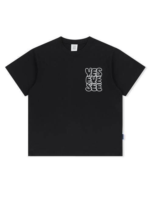 [25SS] C-Logo Tee Black