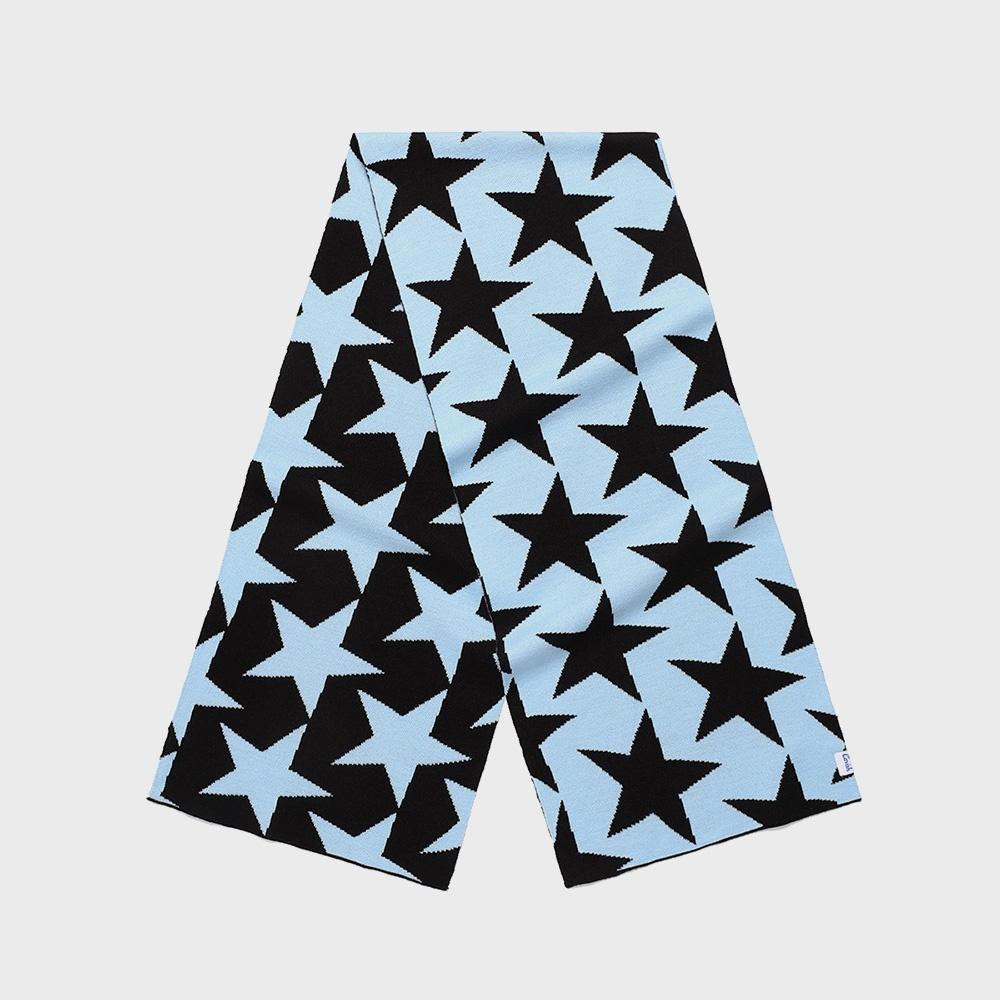 REVERSE STAR MUFFLER SKY BLUE(CV2CFUAB88A)