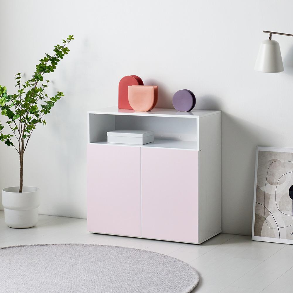 위브 다용도 거실 베란다 2단 수납장 800