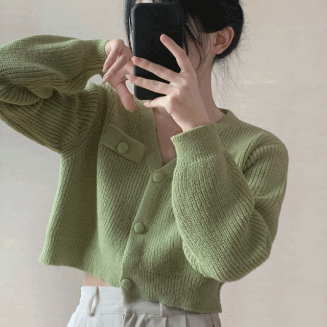 [주문폭주/가격실화?] 귀욤 폭닥 러블리 크롭 데일리 가디건