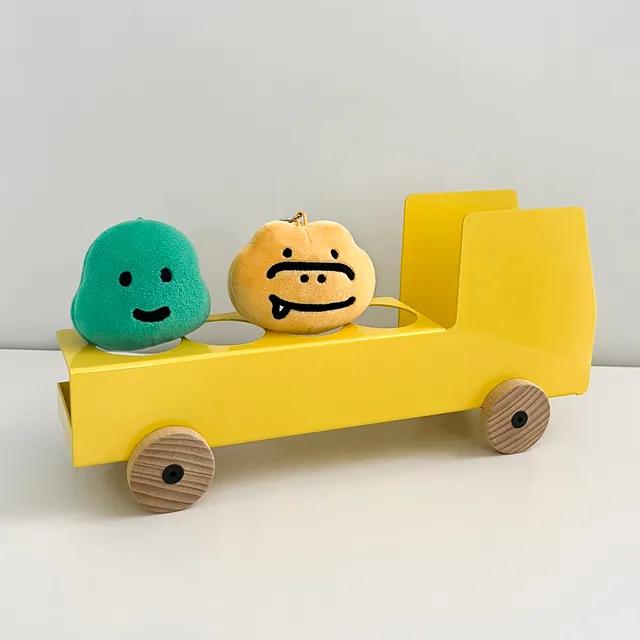 [조구만] 얼굴 인형 키링 2종 브라키오, 티라노 택1