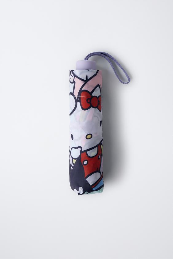 HELLO KITTY AND FRIENDS © SANRIO 접이식 프린트 우산