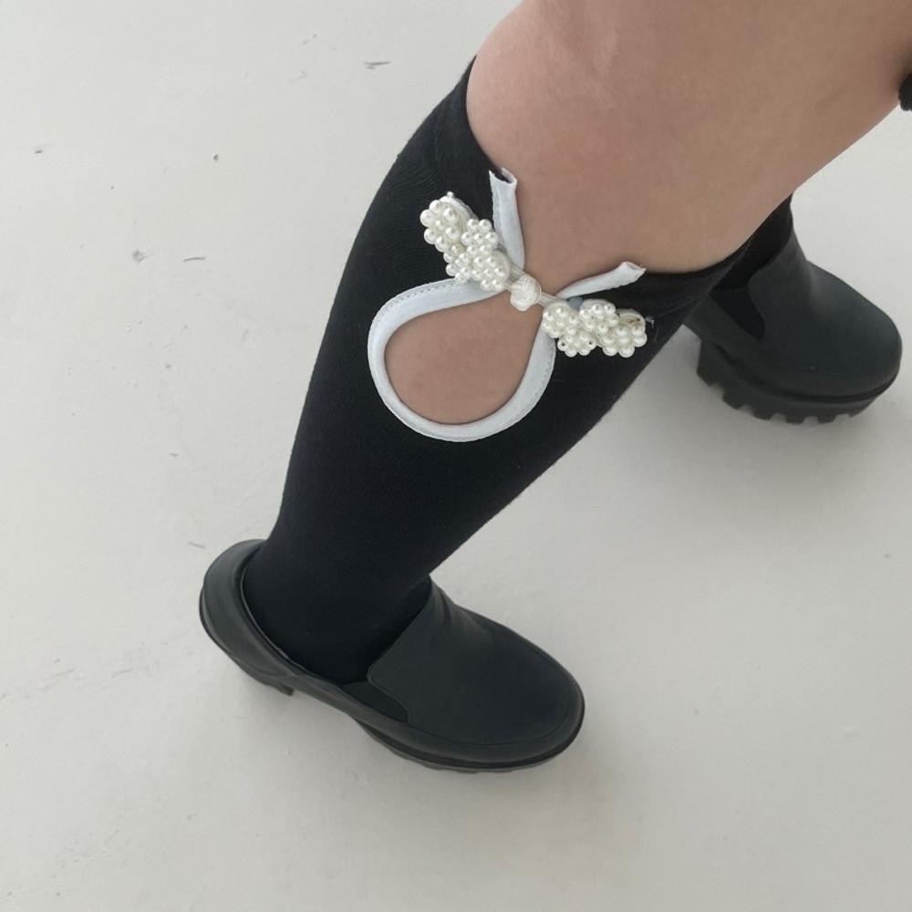 (한정수량)SELECT:Y2K&NANA one knot kneesocks(2color)