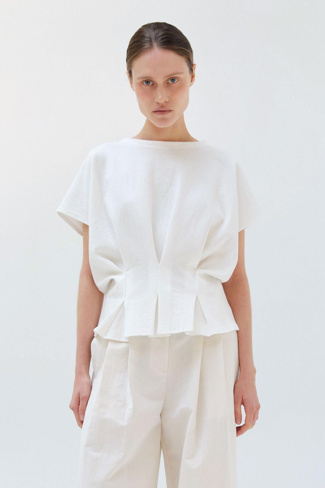 빅 플리츠 티 (3컬러)