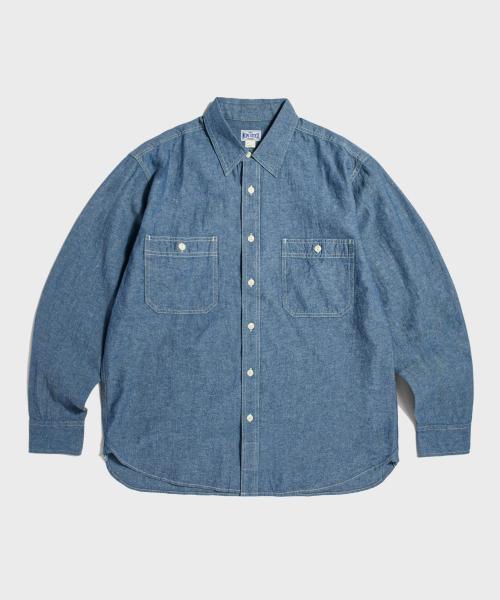 Blue Chambray Work Shirt KR Ver. Light Indigo