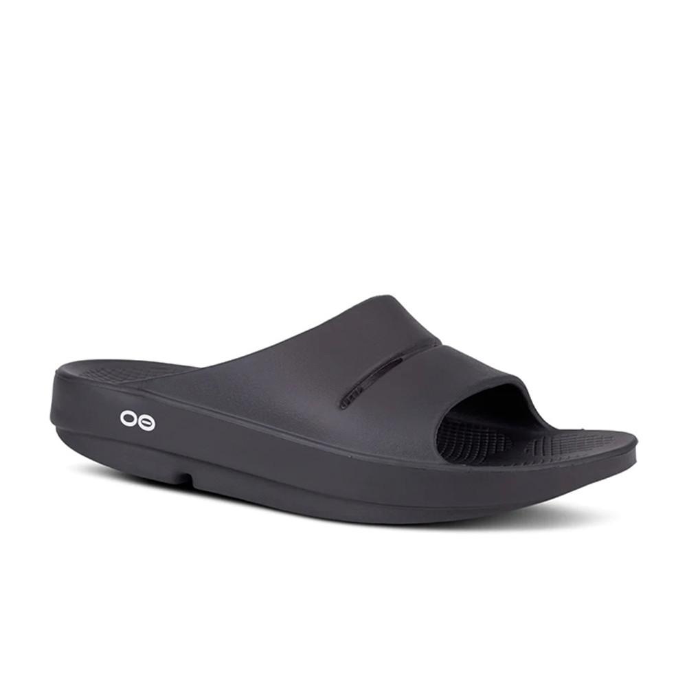 OOFOS OOAHH BLACK - 우포스 슬리퍼 블랙