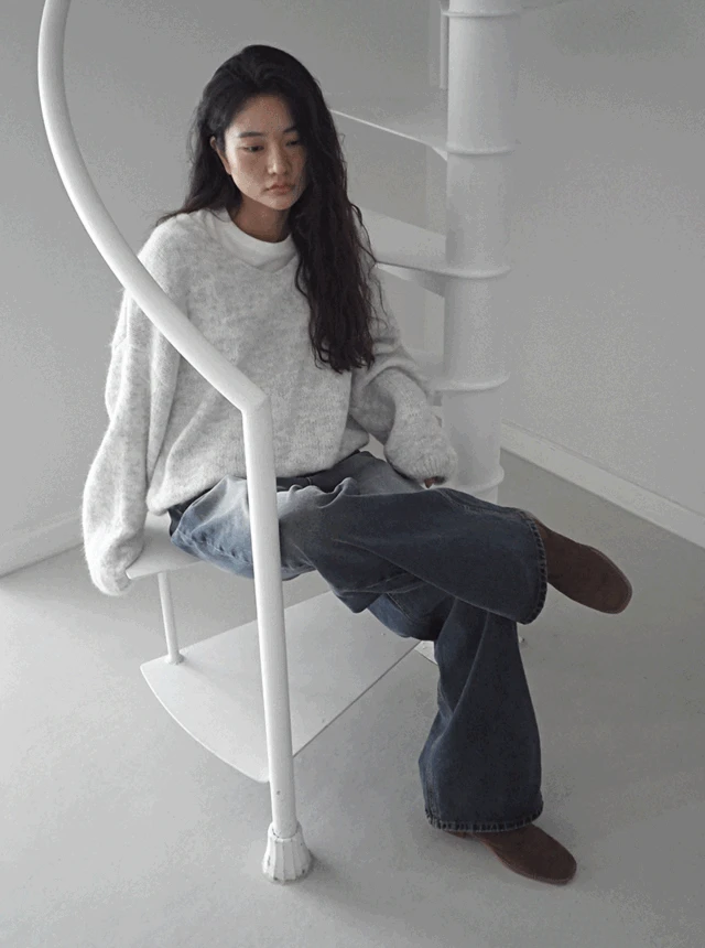 [무료배송] 시에브이넥니트
