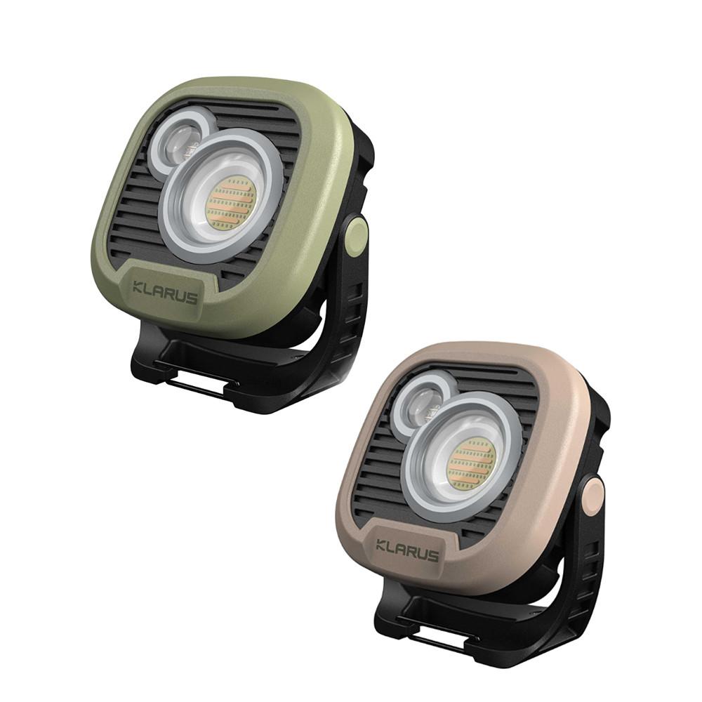 캠핑 라이트 1500루멘스 카키 차박 방수 미니 랜턴 6모드 탁상용 텐트랜턴 경량 휴대폰충전