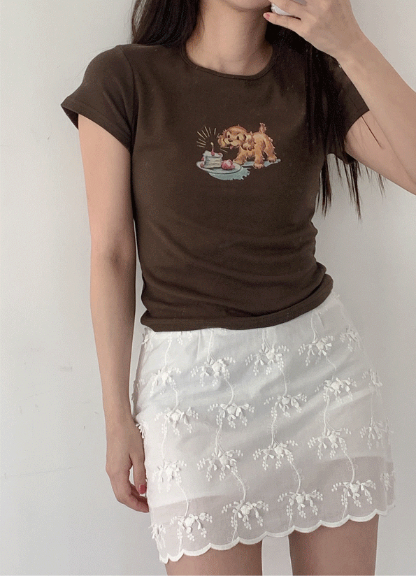 핑너겟 퍼피 크롭 탑 (2colors) 신상할인♥︎