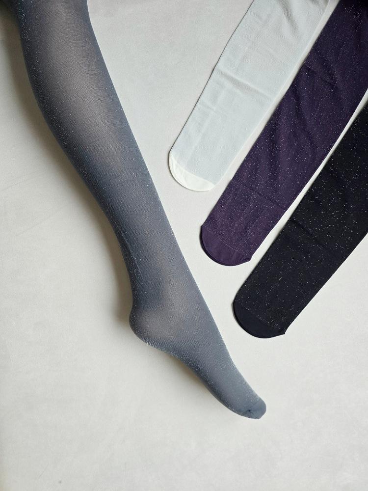 그리고 은사 펄 반짝이 팬티 스타킹