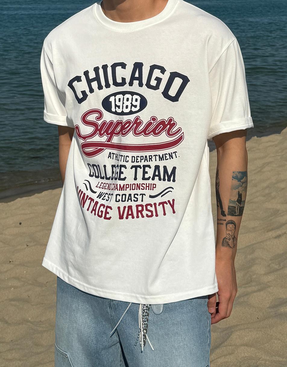 1989 시카고 하프 티셔츠