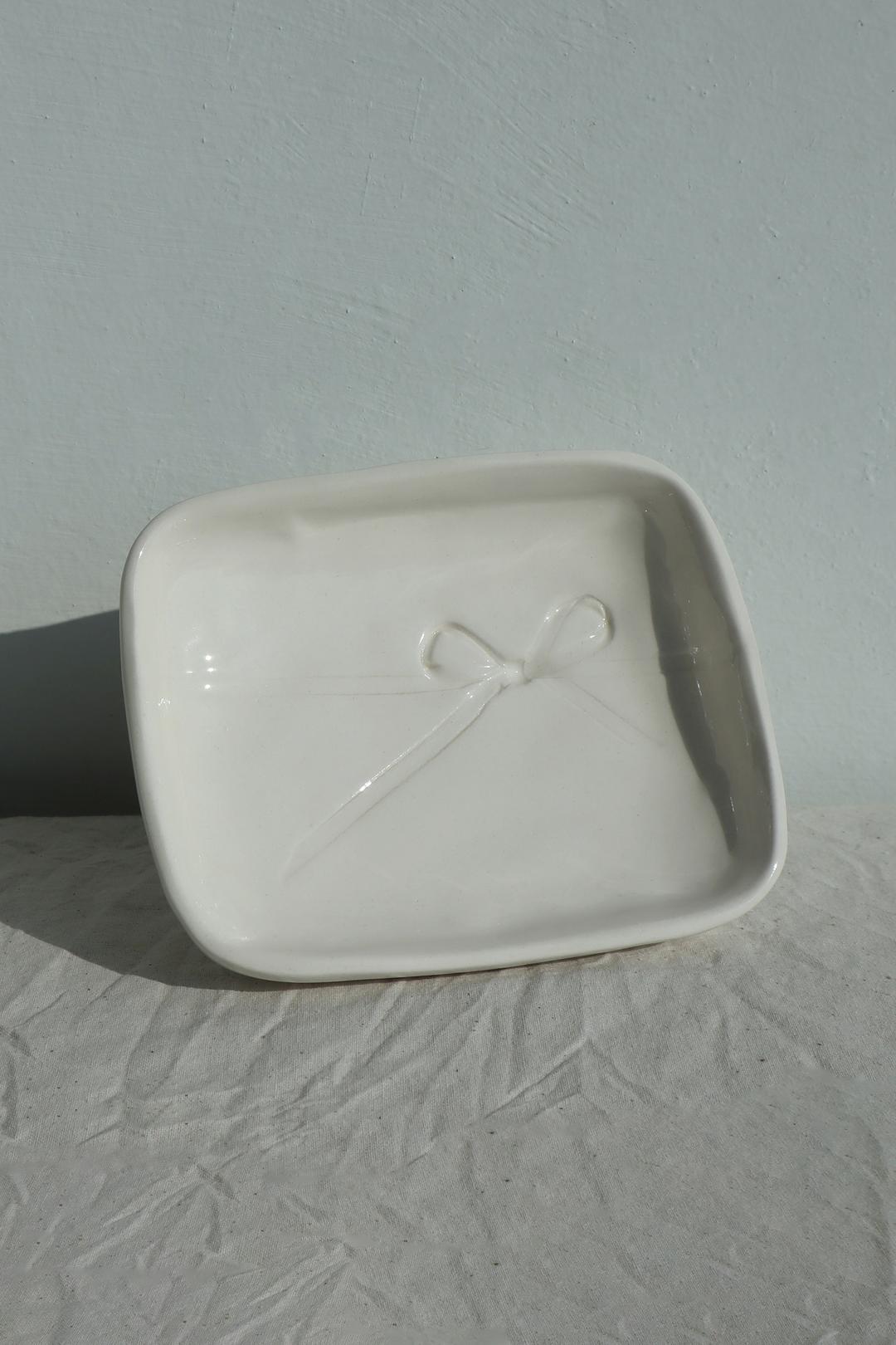 Square Ribbon Dish