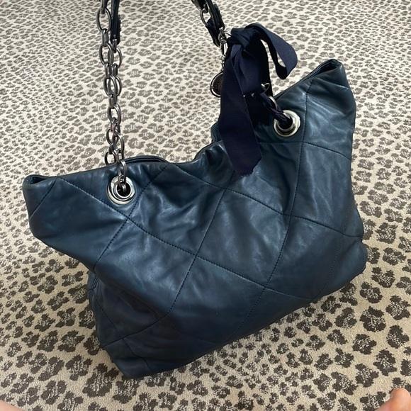 Lanvin Quilted Amalia Lambskin Tote