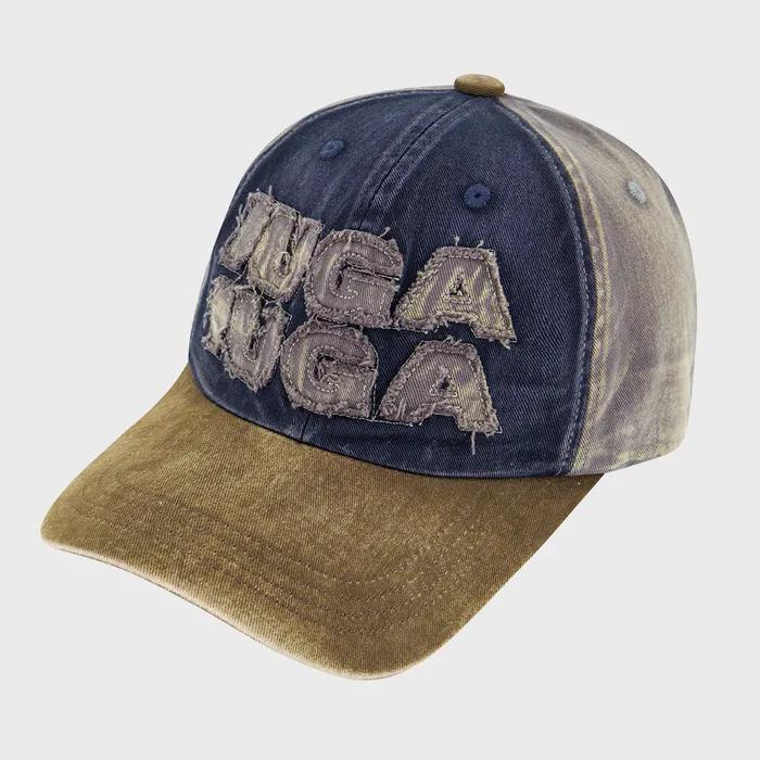Washed Patch Ball Cap (Vintage Blue)
