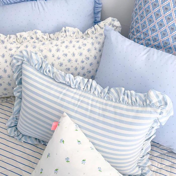 Blue Blue Pillow Series