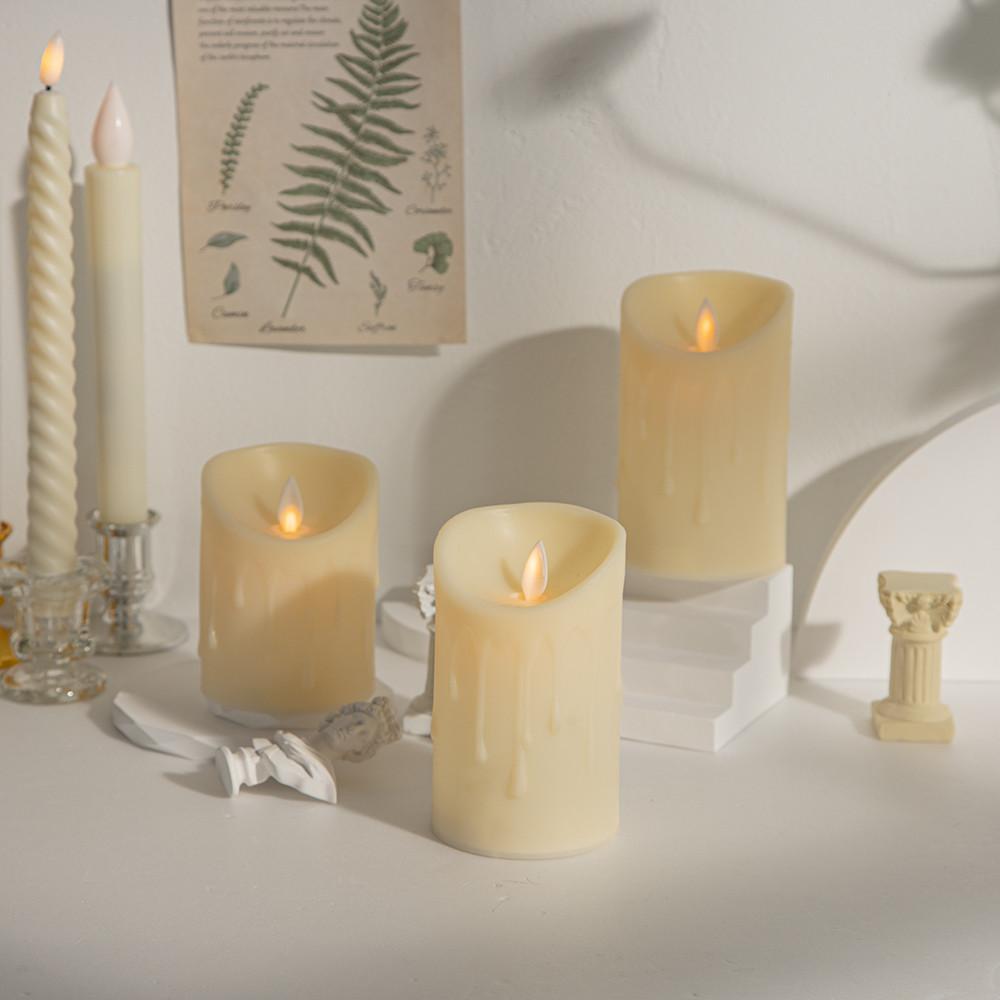 LED촛불 전기 초 티라이트 캔들 조명