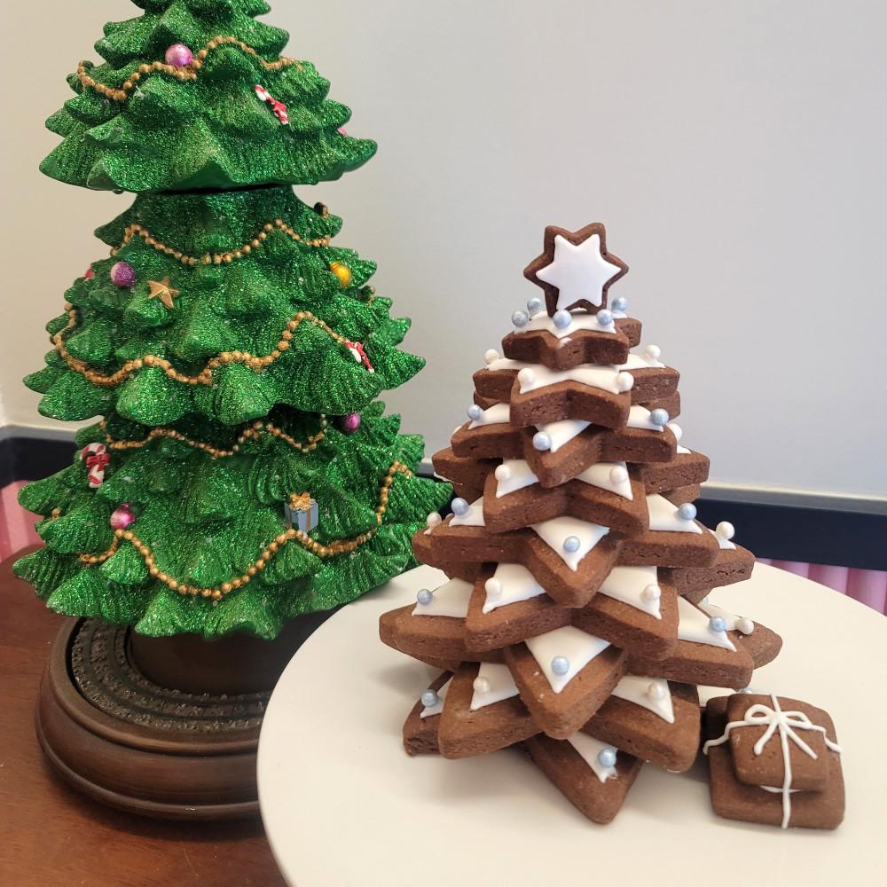 크리스마스 별 쿠키트리 아이싱 쿠키DIY키트 구움과자 홈파티 수제쿠키 연말 선물 [원산지:국산]