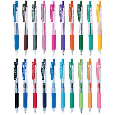 제브라 사라사 클립 중성펜 sarasa 0.3 0.4 0.5mm, 0.3 BK 블랙