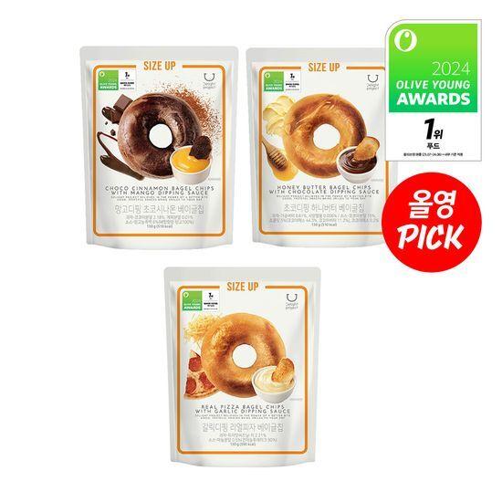 [2024 어워즈] 딜라이트 프로젝트 디핑소스 베이글칩 한정기획 3종 택1