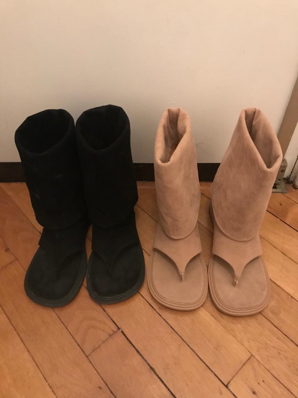 suede summer boots (2color)