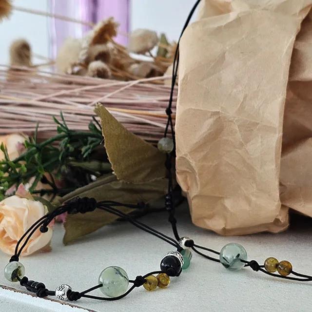 [안도제작] enough greenery necklace