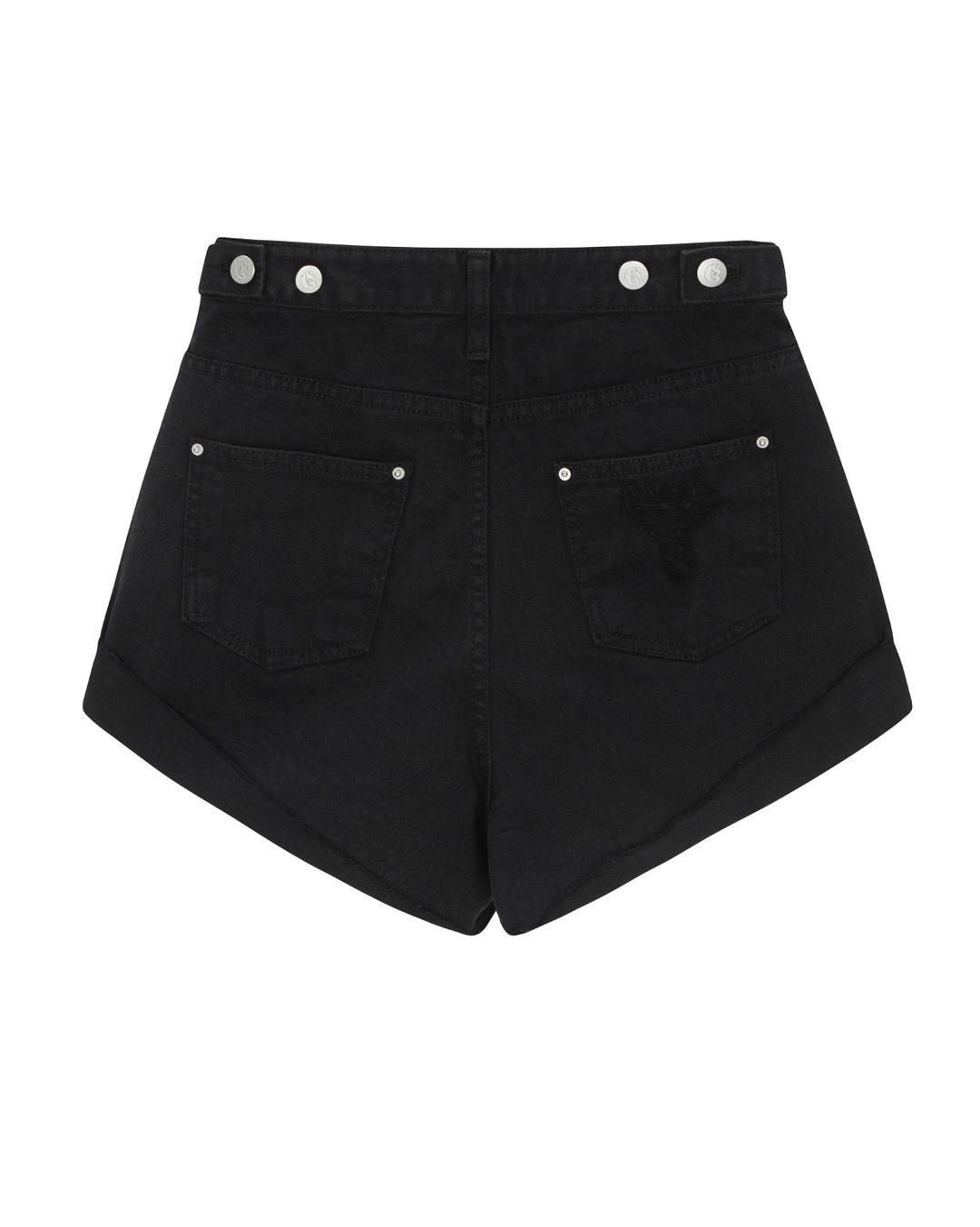 CS COTTON SHORTS-024 (BLACK)