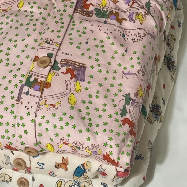 3 시즌 라운드 긴팔 잠옷 세트 파자마파티 생일선물 홈웨어