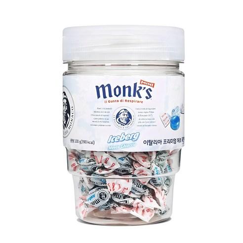 Monks 아이스버그 캔디, 100g, 1세트 - 일반하드캔디 | 쿠팡