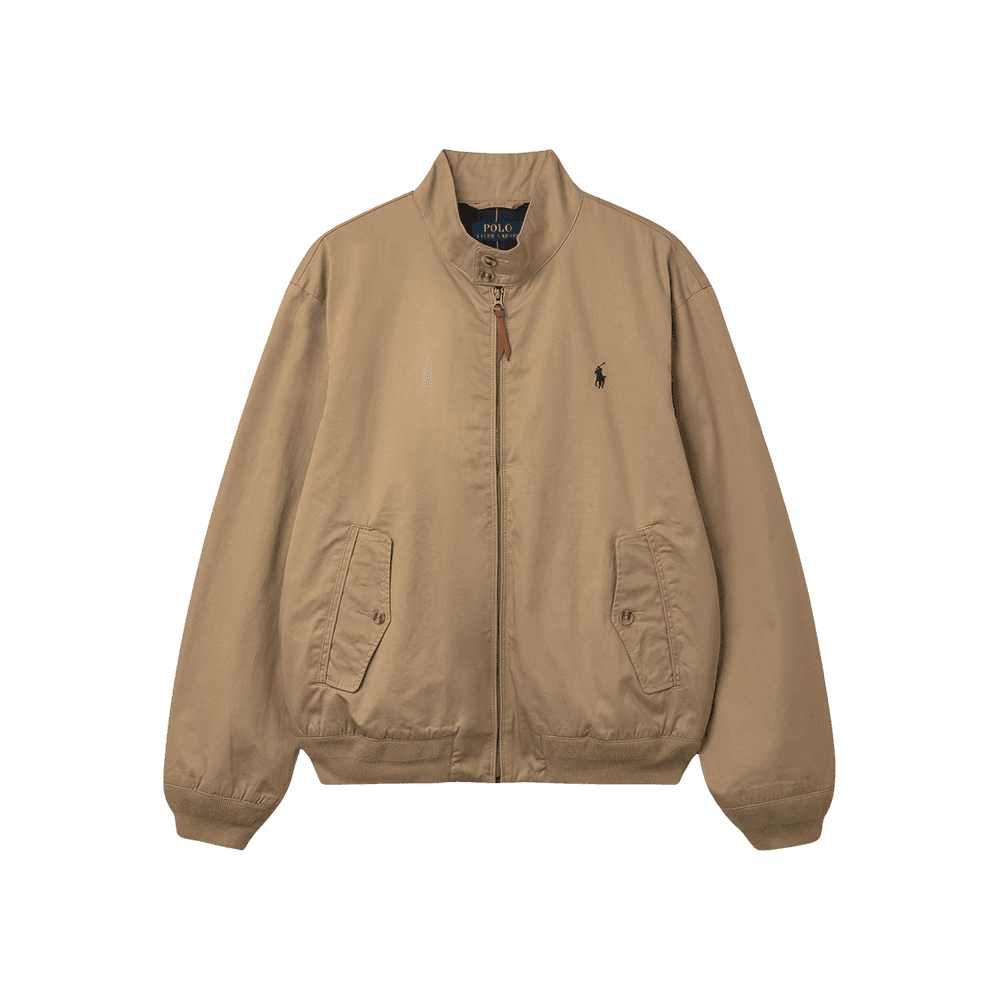 폴로 랄프 로렌 코튼 트윌 재킷 베이지