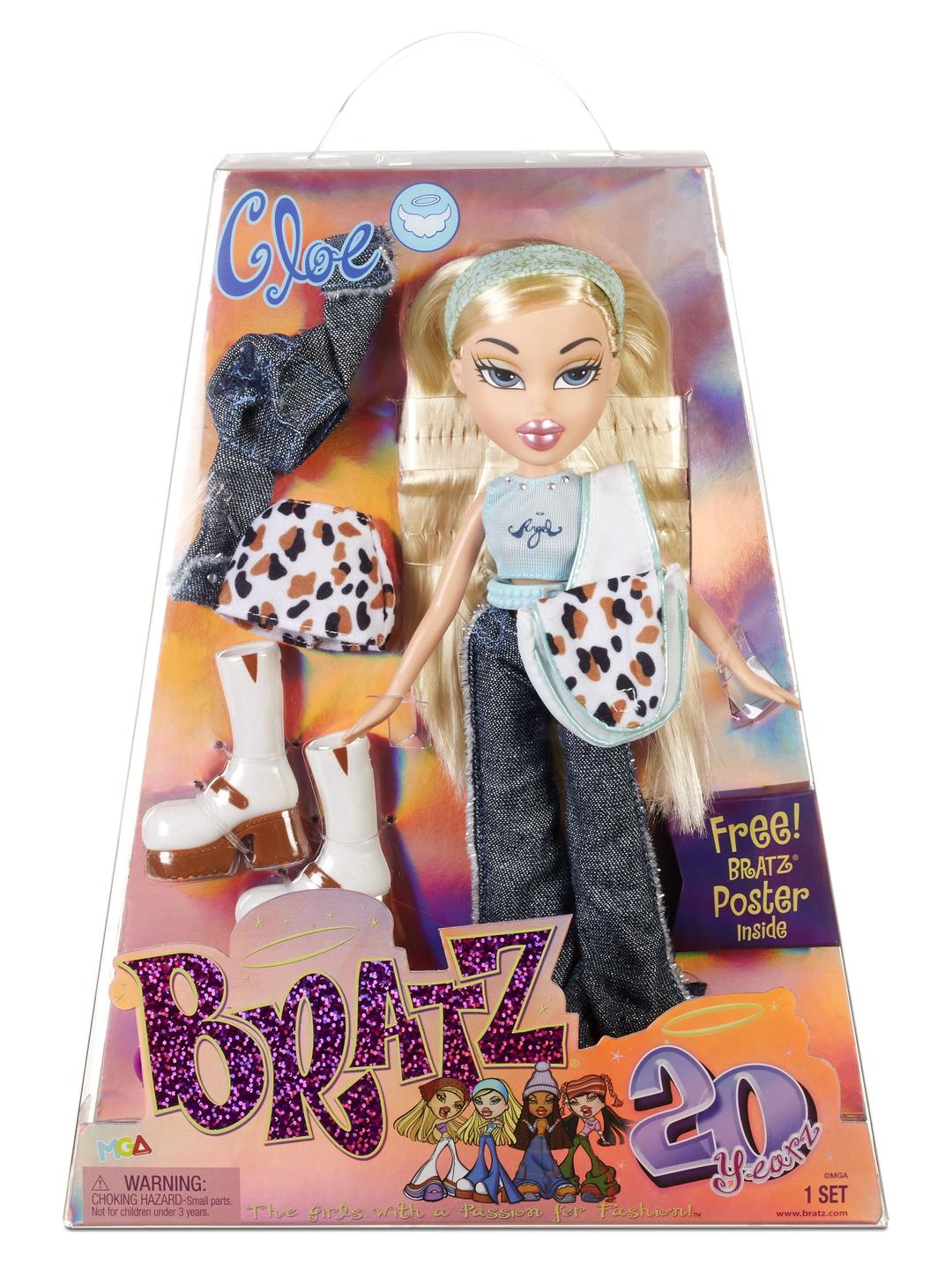 Bratz 20 Yearz Special Edition Original Fashion Doll Cloe, Great Gift for Children Ages 6, 7, 8+