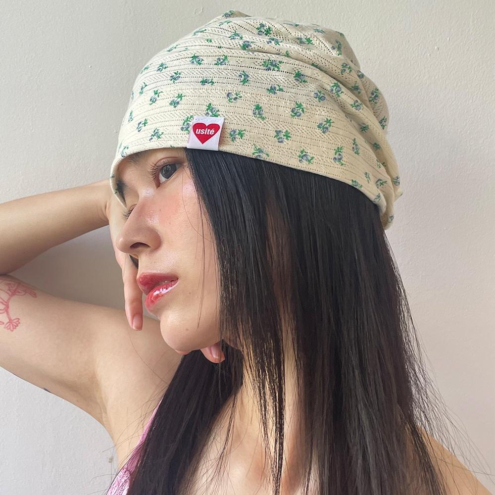 BABY Berry SUMMER Hat (LIGHT YELLOW) 플로럴 비니