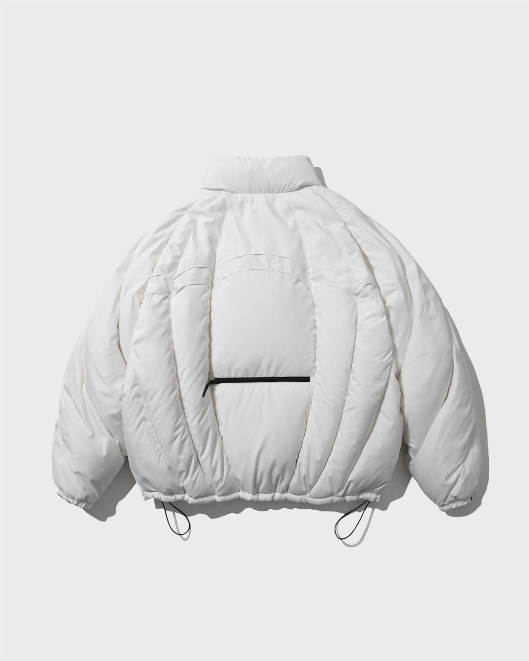 Iconic Balloon-Panel Down Jacket - Off White