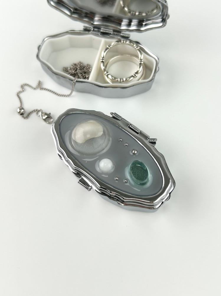 Onlyone 타원 알약 악세사리 케이스(A)