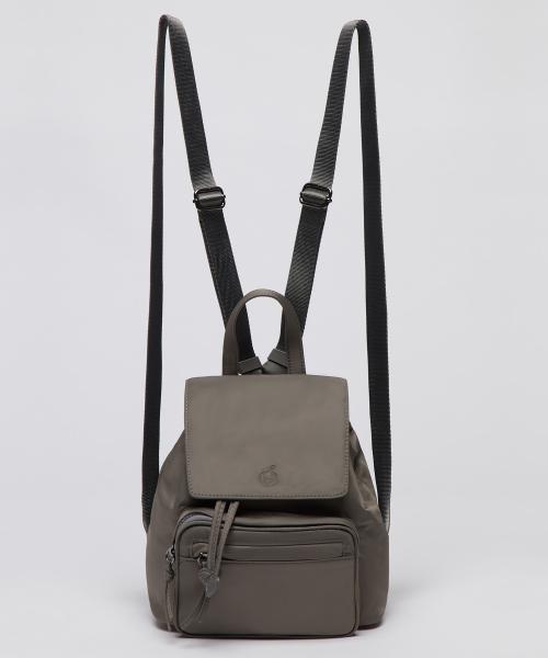 Nylon backpack(Forest gray)_OVBBX25301KGY