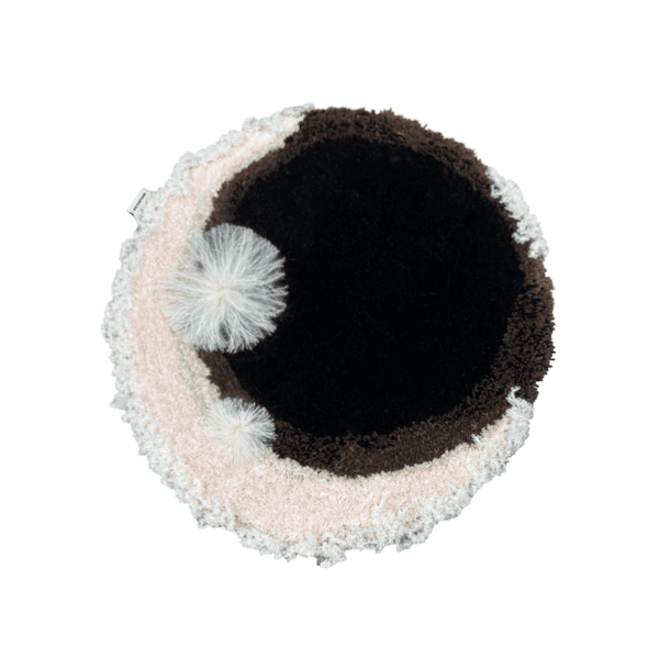 pink mold rug