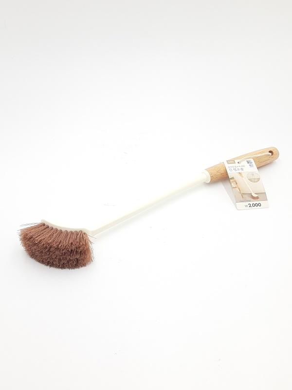 고무나무 긴손잡이 청소솔